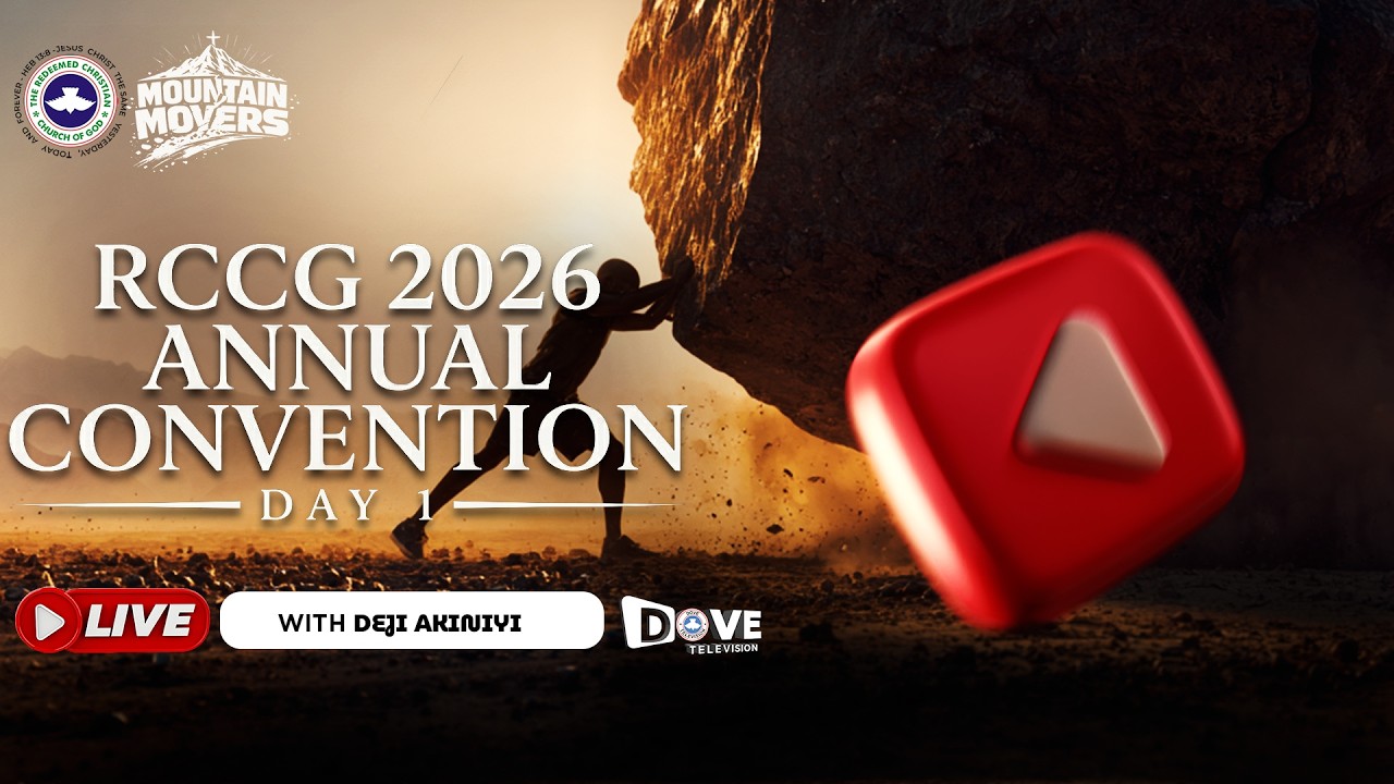 2026 RCCG 74TH ANNUAL CONVENTION || MOUNTAIN MOVERS || GRADUATION || DAY 1