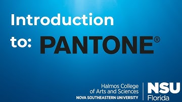 Introduction to Pantone Colors