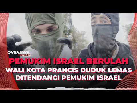 Tegang! Wali Kota Prancis Ditendangi di Pemukiman Israel, Berakhir Duduk Lemas | OneNews Update