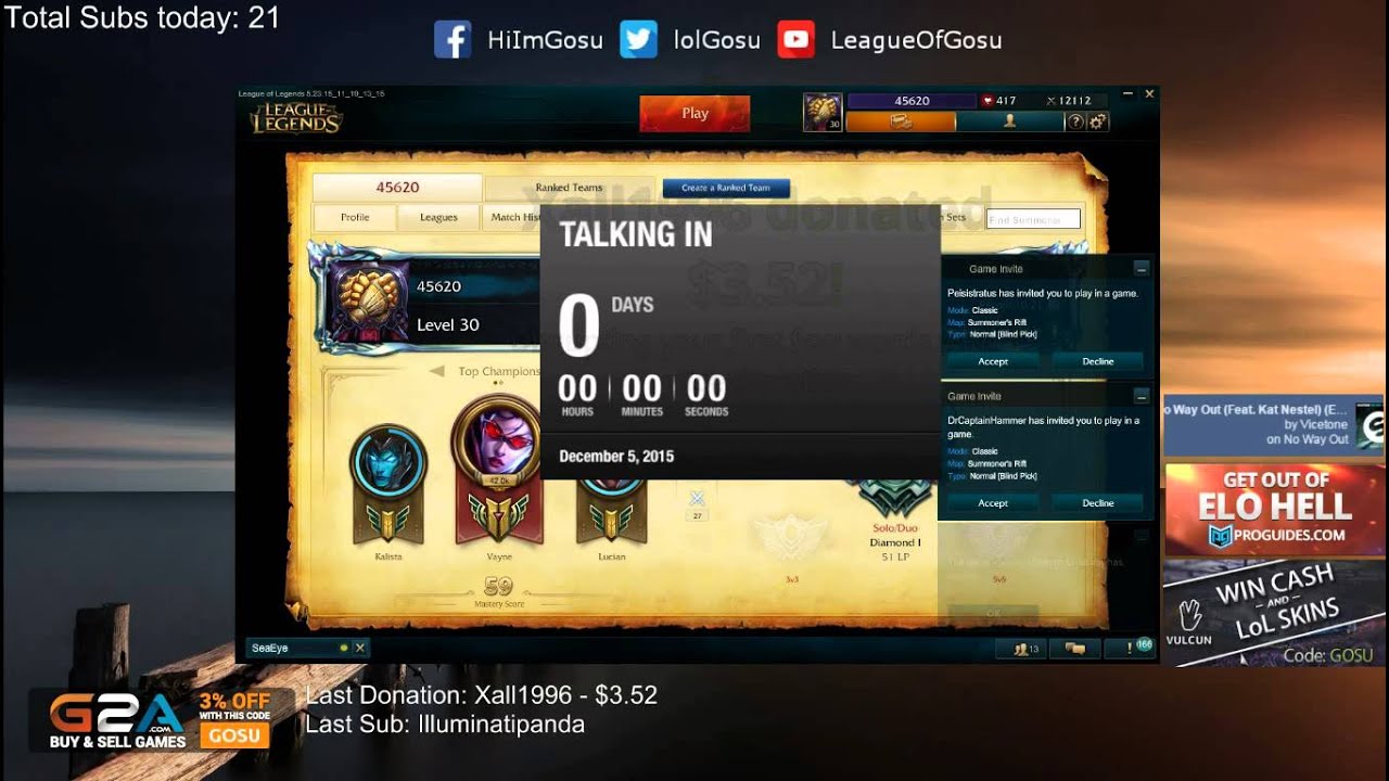 hi im gosu's voice revealed - YouTube