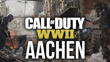 Call of Duty WW2 Beta Gameplay - NIEUWE KAART AKEN (2e weekend)