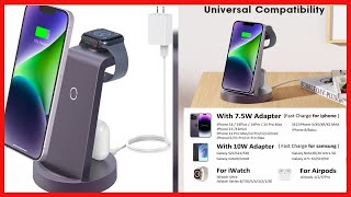 Wireless Charging Station, 3 in 1 Wireless Charger for iPhone 14131211ProSEXSXRX8 Plus8 screenshot 3