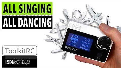 ToolkitRC M8 300W 15A Smart battery charger review