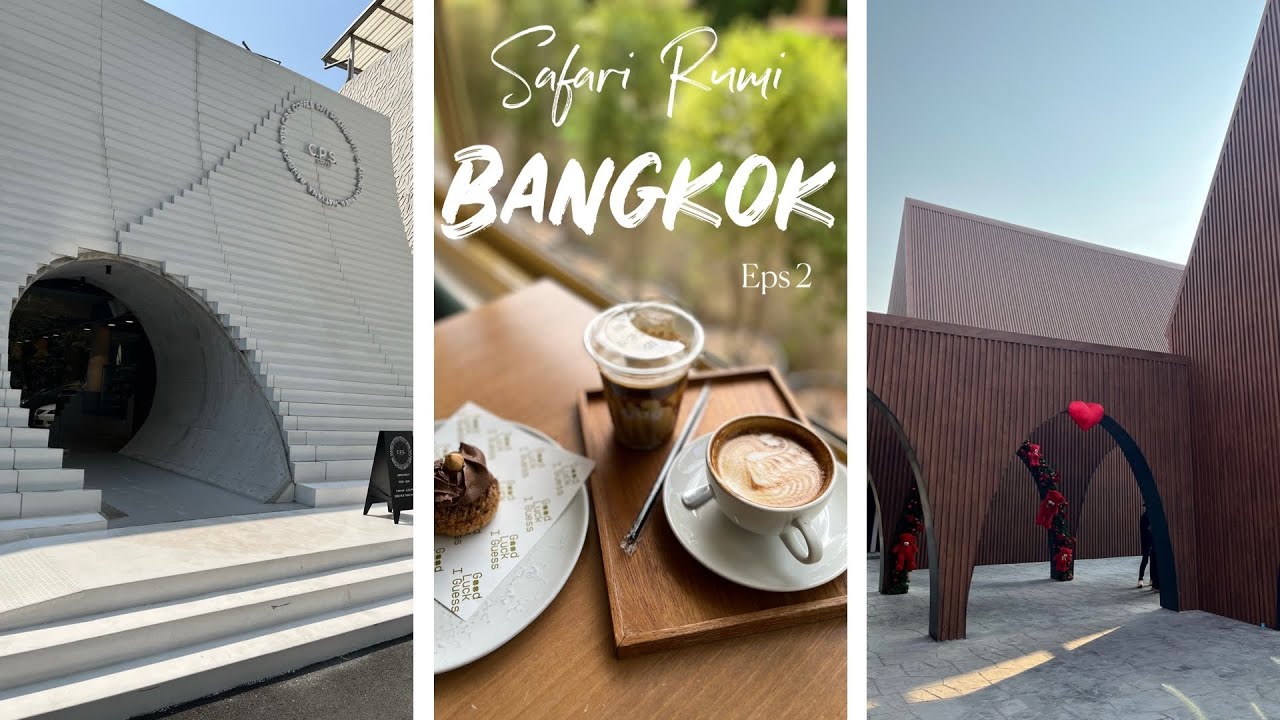 BANGKOK CAFE ep2 ! aesthetic Coffee shop & Cafes | GLIG | theCOMMONS | CPS | Take a breath & BTS