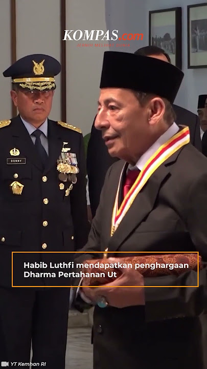 Prabowo Beri Penghargaan untuk Habib Luthfi