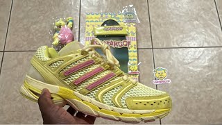 AN ON FEET LOOK AT THE UNHEARDOF BRAND x ADIDAS CONTROL PIGGY RUNNER 2 “CHEESEBURGER”