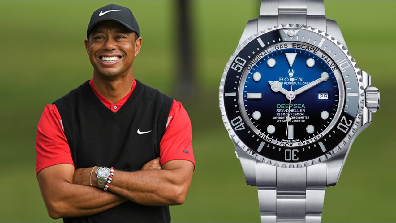 tiger woods and rolex