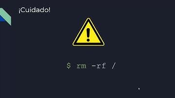 ¿Cómo eliminar archivos en GNU/Linux? Comando rm
