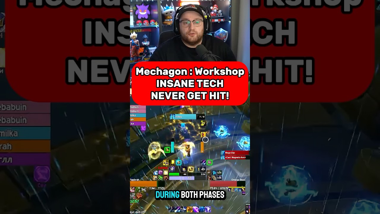 INSANE M+ TECH LAST BOSS | NEVER GET HIT | Workshop - King Mechagon | TWW - S2 