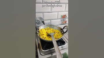 cooking series -2 of upsc aspirant living alone ☕ #minivlog#short#upsc#cooking#poha#sunday#ray175