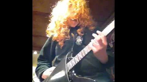 David having fun with slayer