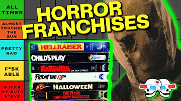 Horror Franchise Tier List Ranking LIVE