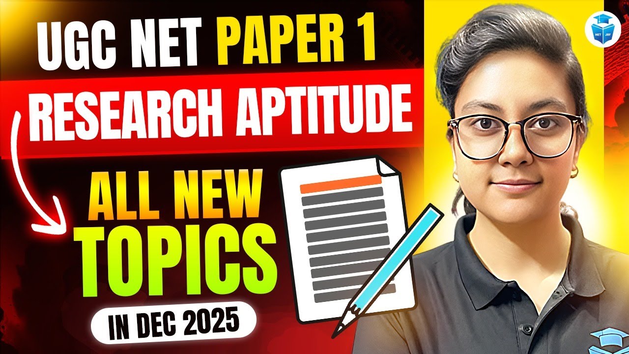 UGC NET Paper 1 Research Aptitude | All New Topics | UGC NET Research by Aditi Mam