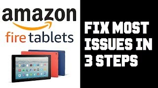 Amazon Fire Tablet How To Fix Most Issues in 3 Steps - Frozen Reset, Wifi Connection, Update screenshot 1
