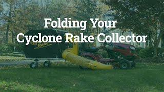 Folding the Collector for Storage