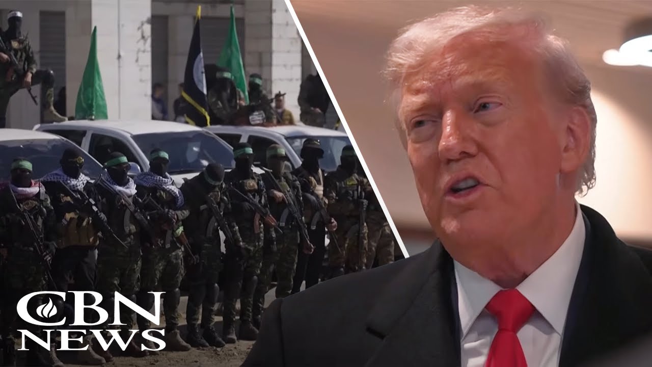 In Davos, Trump Hails Gaza Peace Board, Warns Hamas to Disarm or 'Be Blown Away'