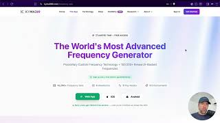 How to Use the KYMA369 Frequency Healing App - Complete Tutorial screenshot 1