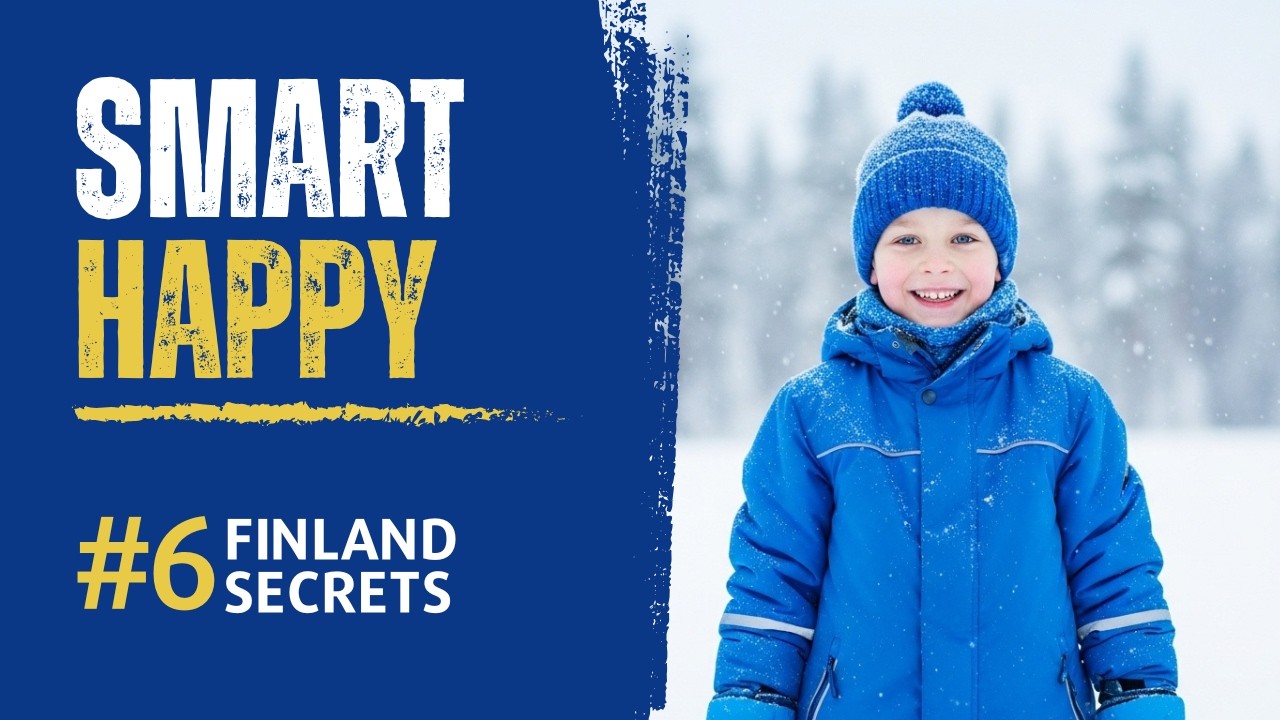 🇫🇮 Почему финские дети занимают первое место в мире и остаются самыми счастливыми