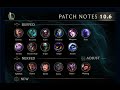 Joeyyy's Patch 10.6 Rundown