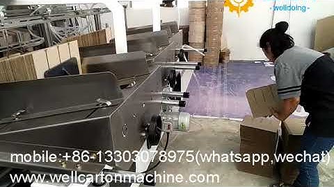 corrugated paperboard partition assembler machine