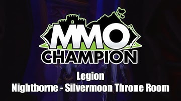 Patch 7.3.5 - Nightborne: Silvermoon Throne Room