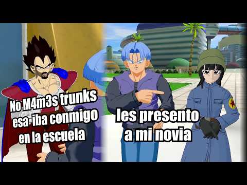 TRUNKS HAS AN ELDERLY GIRLFRIEND | DRAGON BALL VRCHAT MEMES COMPILATION SHORT 21