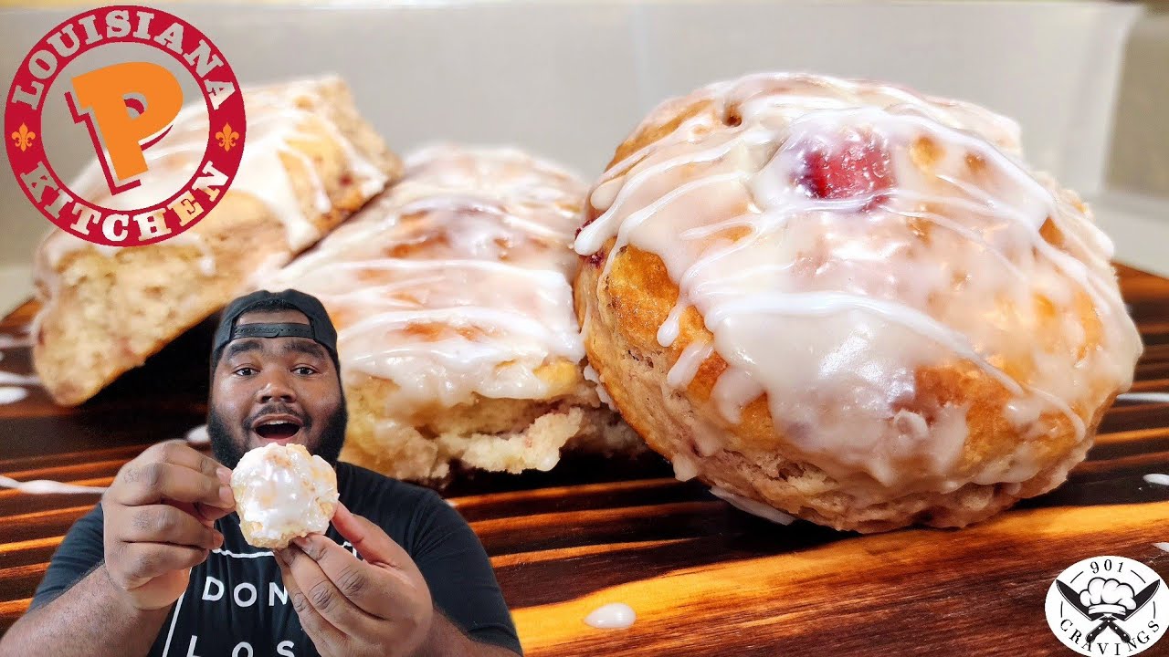 Making Popeyes Strawberry Biscuits Because They Were Sold Out | Copycat ...