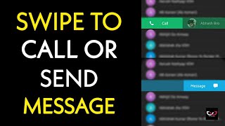 Swipe to call or send messages | Samsung Galaxy Phones | Galaxy J7 Nxt screenshot 5