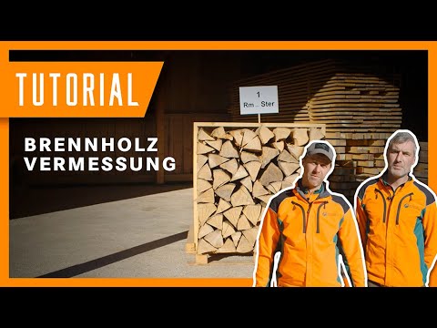 Flori \u0026 Tobi erklären: Maßeinheiten beim Brennholz I Mit Holz heizen