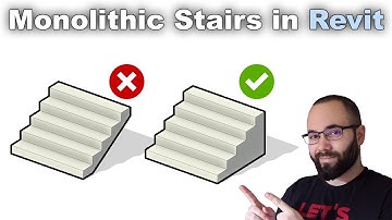 Monolithic Stairs in Revit Tutorial