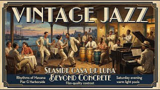 Afro-Cuban | Seaside Casa de Luna ~ Ivy shadows sway to exotic rhythms by the sea ~ Noche III