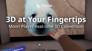 Vision Pro Free Real-time 3D Conversion | Moon Player