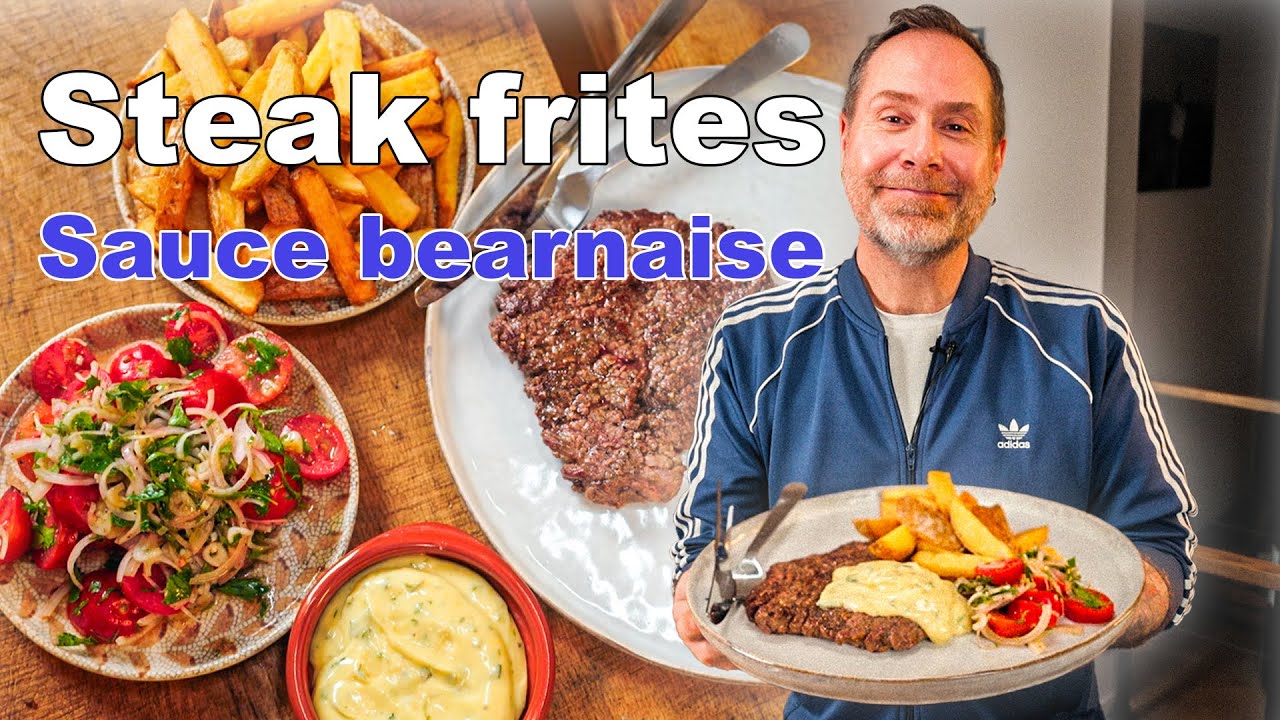 Steak Frites Sauce Bearnaise