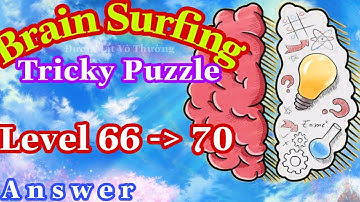 《Brain Surfing Level 66,67,68,69,70》Game IQ 2020 - Answer Walkthrough Solution / Đáp Án Game Surfing