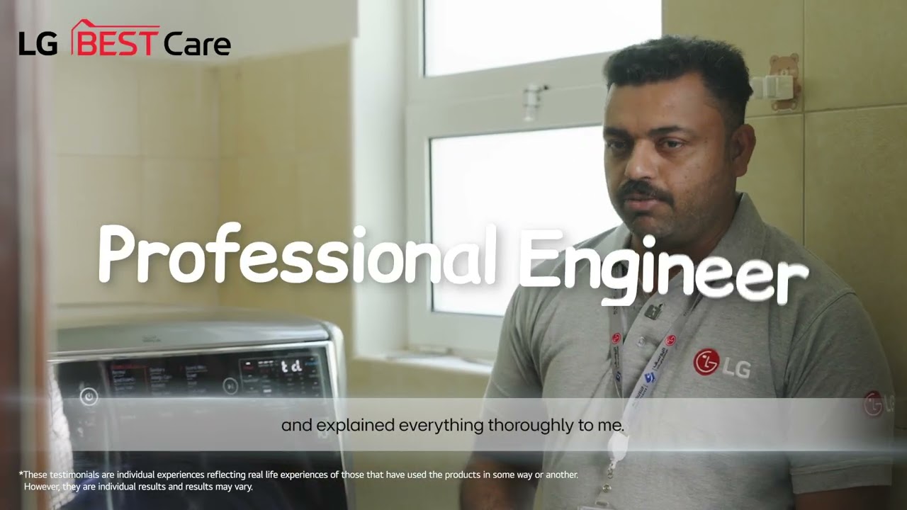 LG BestCare Service - Real Story from LG Customer