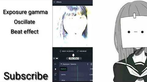 Exposure gamma oscillate beat effect tutorial - alight motion