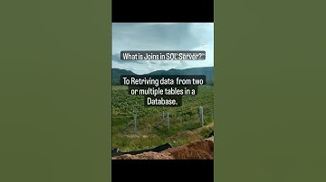 what is joins in Sql Server?