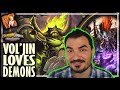 VOL'JIN LOVES THOSE DEMONS! - Hearthstone Battlegrounds