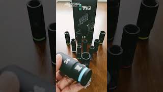 Wera Impaktor Deep Sockets 1/2', bộ tuýp Wera đen dài cao cấp 13-27mm | Wera Tools Vietnam