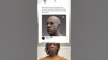 Scientists at Princeton University have reconstructed this 3D model of how Adam