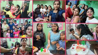 ❤️মেয়ের জন্মদিনটা এবার দুবার celebration করা হলো❤️#bengalivlog