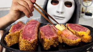 垢BANでストレスMAXになったので牛肉の唐揚げを大量のバターでやけ食いする！【ラファエル】