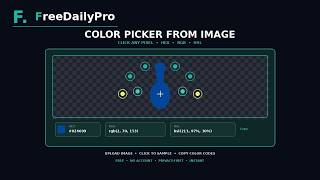 How to Pick Any Color from an Image Free Online | FreeDailyPro.com