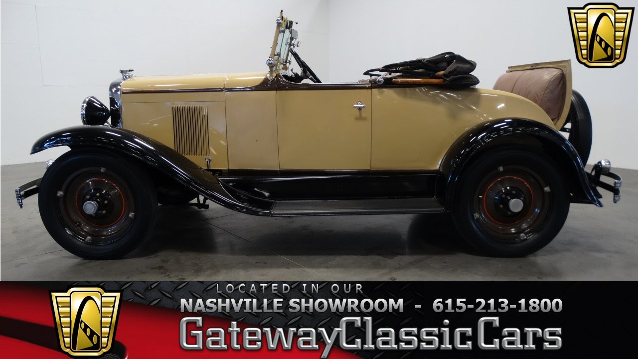 1929 Chevrolet Roadster - Gateway Classic Cars of Nashville 