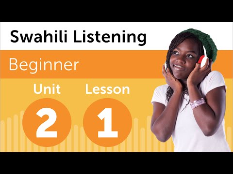 Swahili Listening Practice
