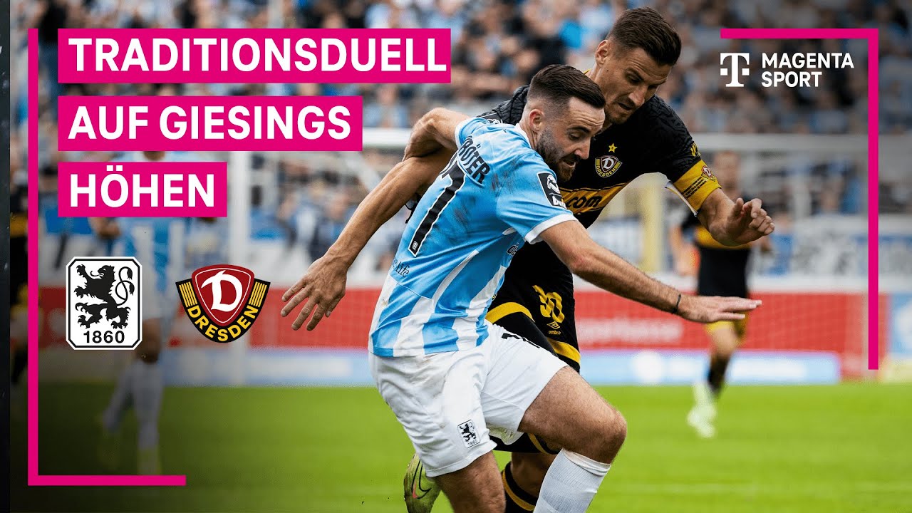 1860 Munique vs SG Dynamo Dresden Futebol Transmissão ao vivo e resultados  7/10/2023 12:00