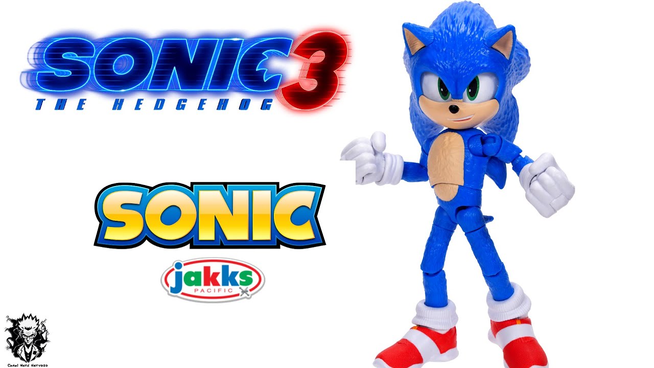 DESEMBALANDO SONIC DO FILME SONIC 3 REVIEW & UNBOXING COMPLETO PT/BR