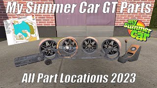 My Summer Car - All GT Part Locations - 2024 Guide