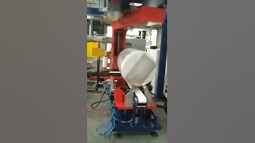 How to use fabric roll stretch wrapping mchine with rotary arm paper roll wrapper
