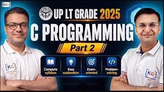 UP LT GRADE 2025 | C Programming Concepts + Problem Solving Part 2 | LIVE on KnowledgeGate | 3:30 PM